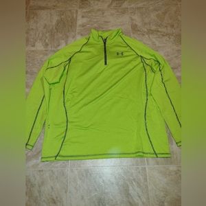 Under Armour 1/4 zip performance shirt, XL